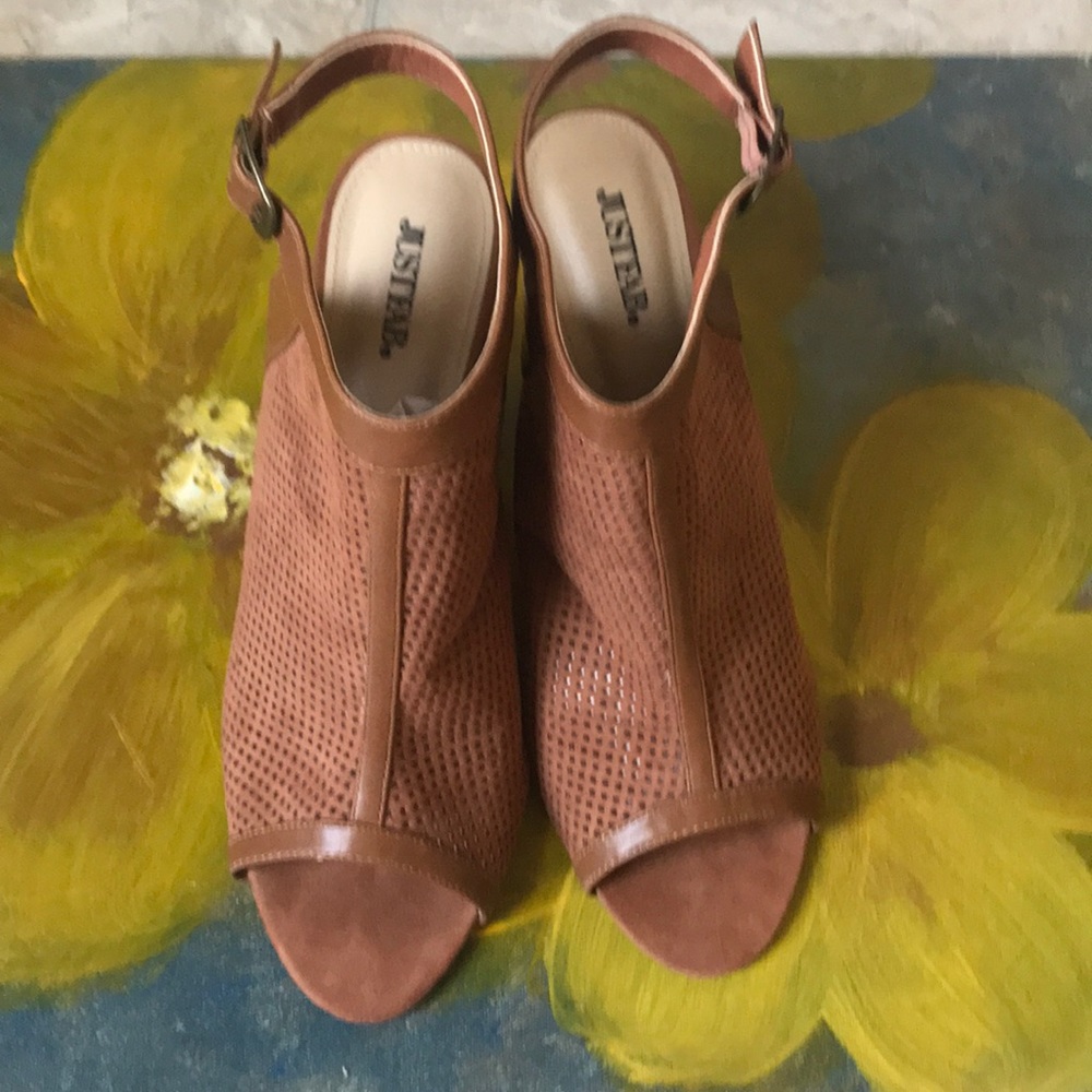 Justfab sandals.